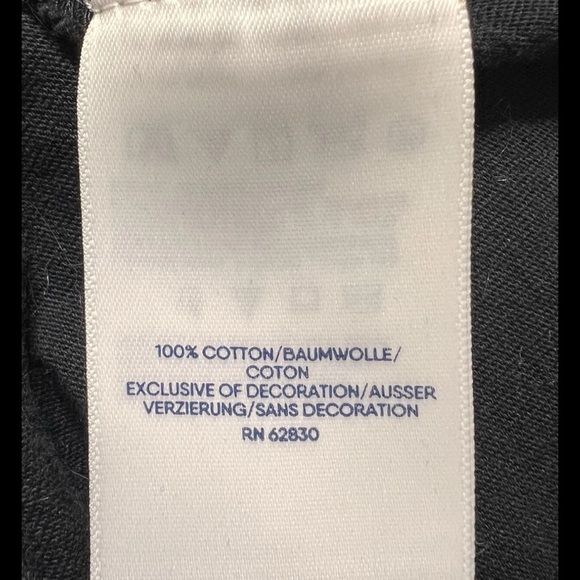 LANDS END WOMEN SIZE M COTTON BLEND BLACK WHITE EMBROIDERED FLORAL SHIFT DRESS - Picture 11 of 15